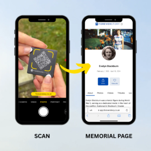 QR Code for Headstones
